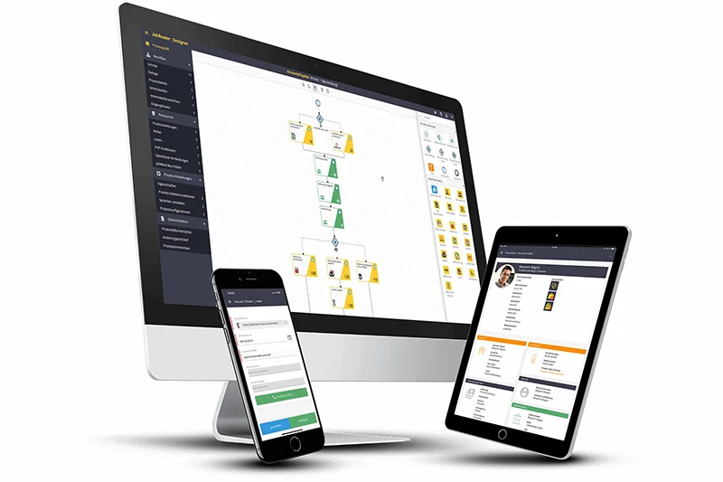 JobRouter Workflow - Mockup