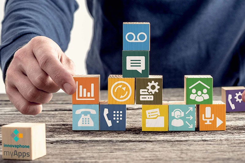 Innovaphone My Apps Holz