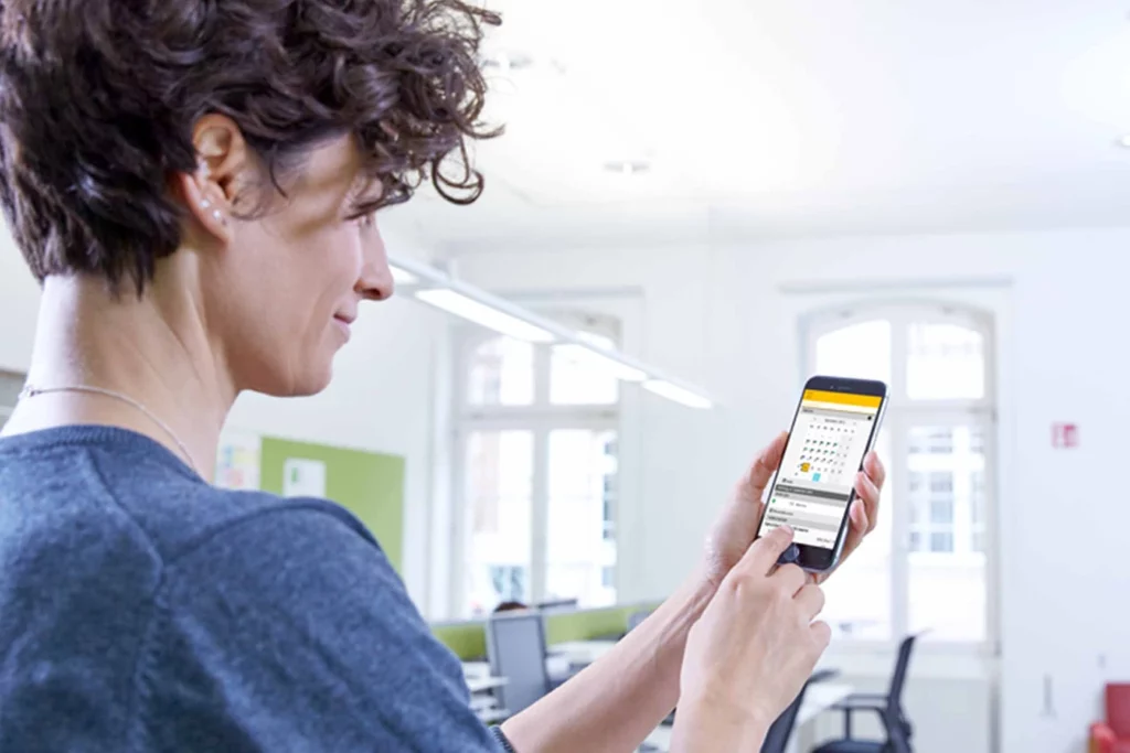 Urlaubsplanung mit Timecard auf dem Smartphone